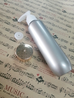 PET 200ml Empty Plastic Bottles , Frosted Lotion Bottle With Pump​